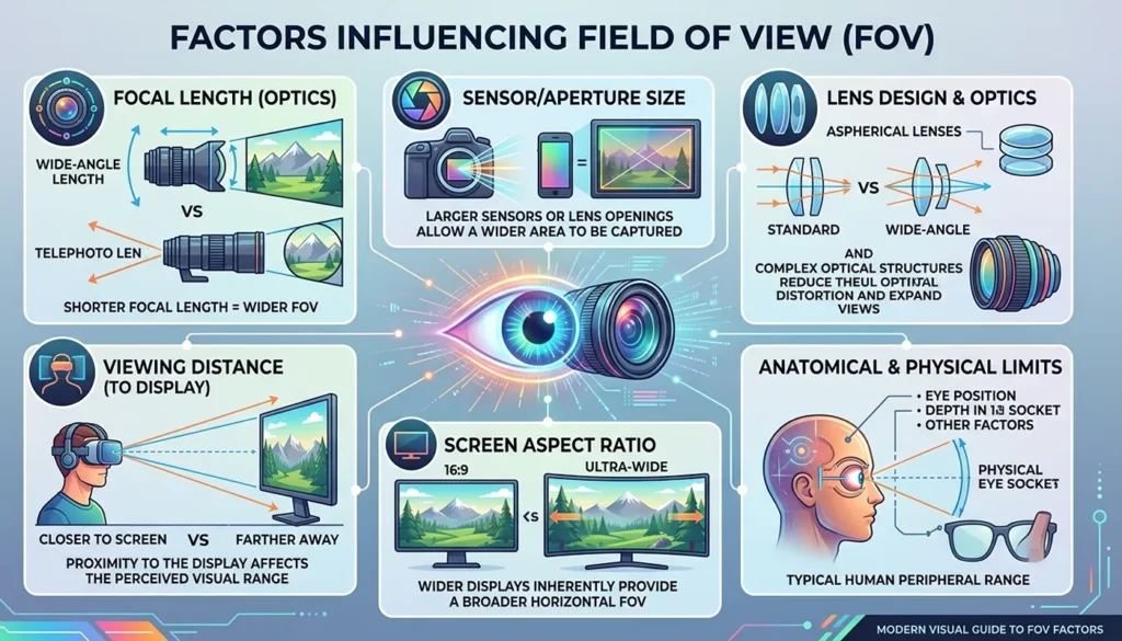 PC Gaming FOV Settings: The Complete Optimization Guide 3 Factors Influencing FOV